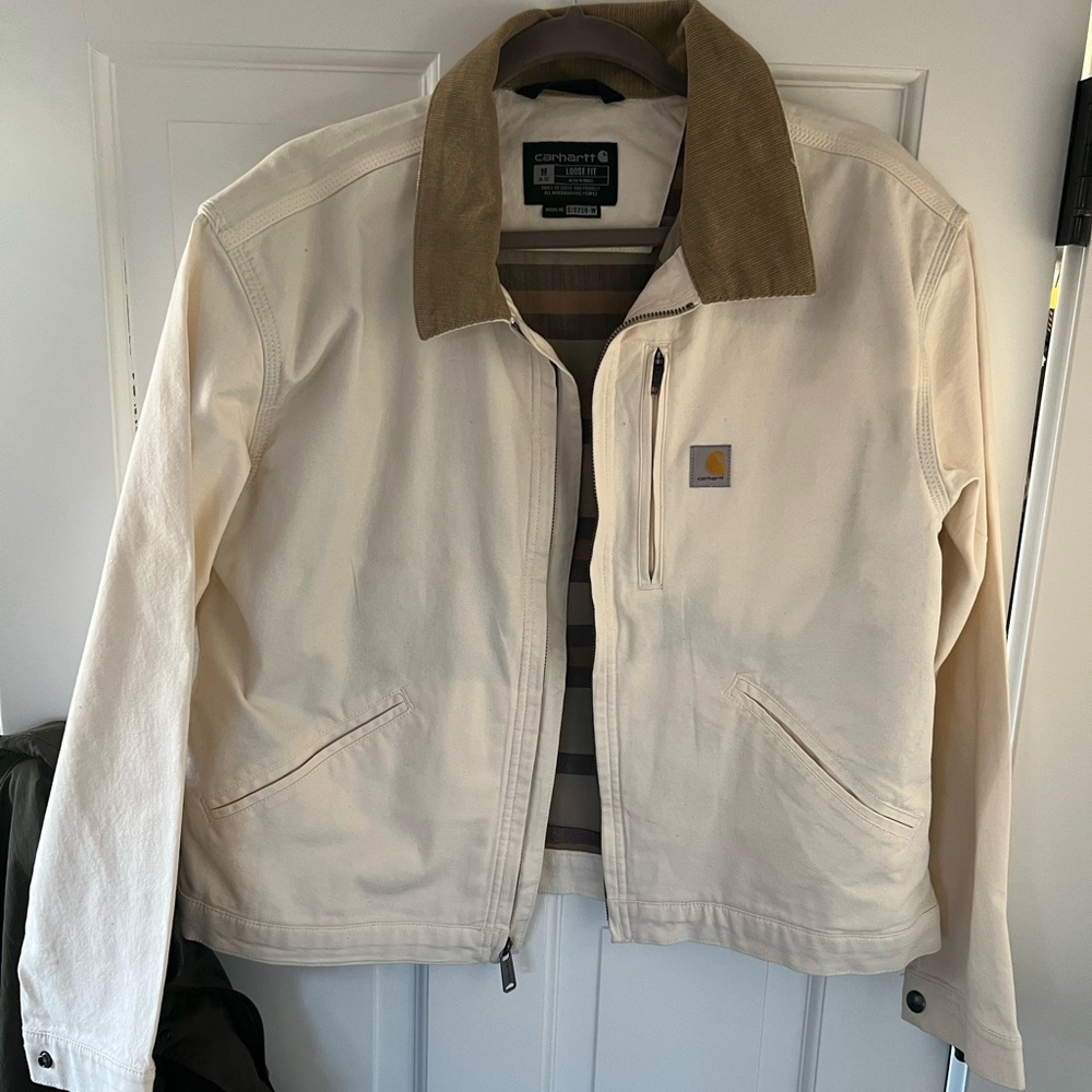 WOMEN'S RE-ENGINEERED RUGGED FLEX® LOOSE FIT CANVAS DETROIT JACKET